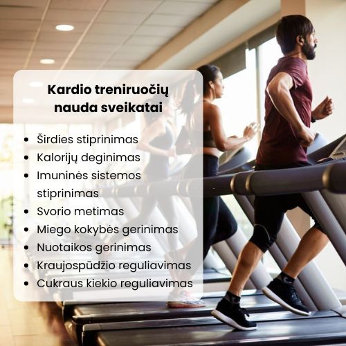 Kardio Treniruočių Nauda